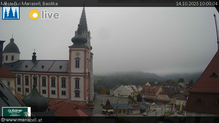 Městečko Mariazell - Basilika - 14.10.2025 v 10:00 Městečko Mariazell - Basilika - 14.10.2025 v 10:00