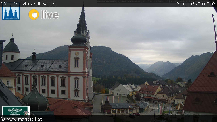Městečko Mariazell - Basilika - 15.10.2025 v 09:00 Městečko Mariazell - Basilika - 15.10.2025 v 09:00