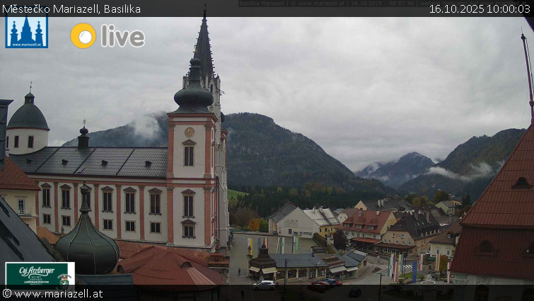 Městečko Mariazell - Basilika - 16.10.2025 v 10:00 Městečko Mariazell - Basilika - 16.10.2025 v 10:00
