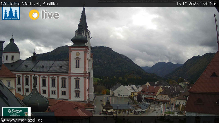 Městečko Mariazell - Basilika - 16.10.2025 v 15:00 Městečko Mariazell - Basilika - 16.10.2025 v 15:00