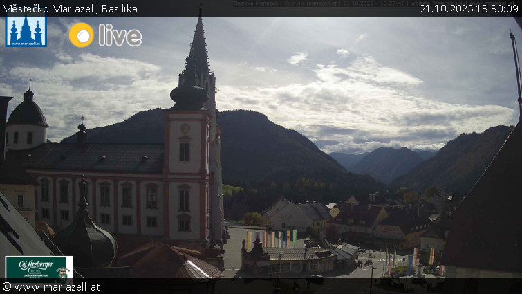 Městečko Mariazell - Basilika - 21.10.2025 v 13:30 Městečko Mariazell - Basilika - 21.10.2025 v 13:30