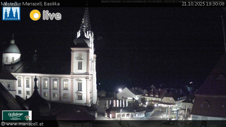 Městečko Mariazell - Basilika - 21.10.2025 v 19:30 Městečko Mariazell - Basilika - 21.10.2025 v 19:30