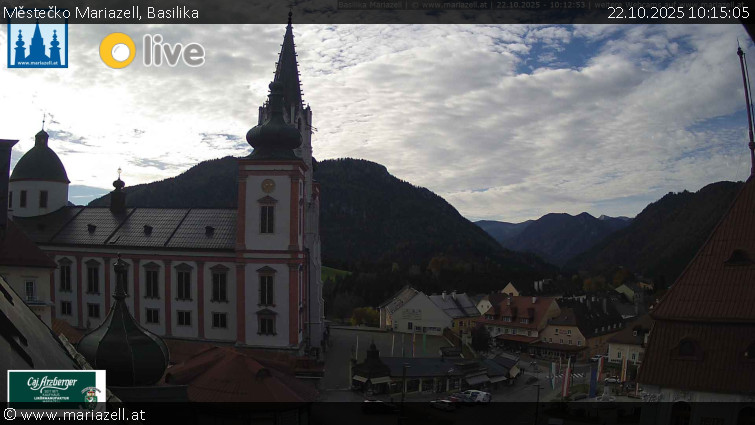 Městečko Mariazell - Basilika - 22.10.2025 v 10:15 Městečko Mariazell - Basilika - 22.10.2025 v 10:15
