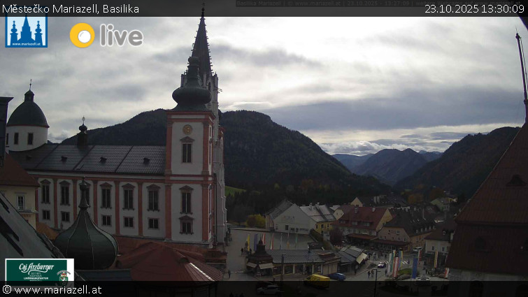 Městečko Mariazell - Basilika - 23.10.2025 v 13:30 Městečko Mariazell - Basilika - 23.10.2025 v 13:30