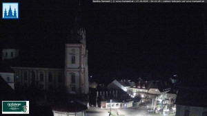 Městečko Mariazell - Basilika - 27.10.2025 v 04:15 Městečko Mariazell - Basilika - 27.10.2025 v 04:15