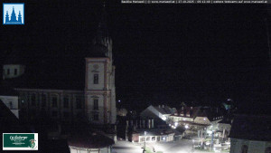 Městečko Mariazell - Basilika - 27.10.2025 v 05:15 Městečko Mariazell - Basilika - 27.10.2025 v 05:15