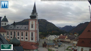 Městečko Mariazell - Basilika - 27.10.2025 v 07:15 Městečko Mariazell - Basilika - 27.10.2025 v 07:15