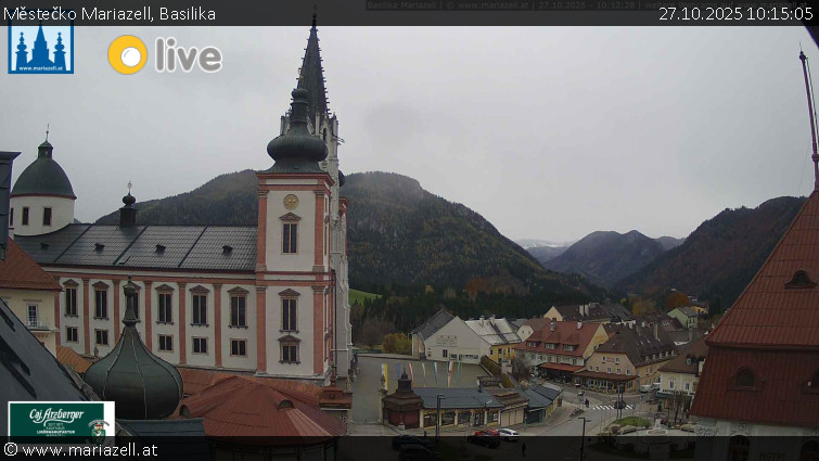 Městečko Mariazell - Basilika - 27.10.2025 v 10:15 Městečko Mariazell - Basilika - 27.10.2025 v 10:15