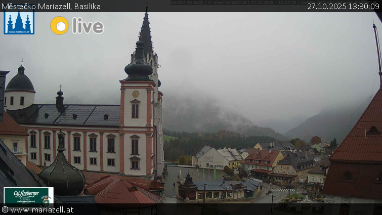 Městečko Mariazell - Basilika - 27.10.2025 v 13:30 Městečko Mariazell - Basilika - 27.10.2025 v 13:30