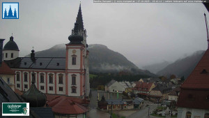 Městečko Mariazell - Basilika - 27.10.2025 v 15:45 Městečko Mariazell - Basilika - 27.10.2025 v 15:45