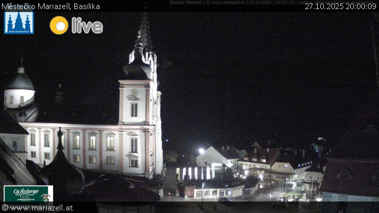 Městečko Mariazell - Basilika - 27.10.2025 v 20:00 Městečko Mariazell - Basilika - 27.10.2025 v 20:00