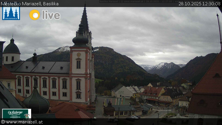 Městečko Mariazell - Basilika - 28.10.2025 v 12:30 Městečko Mariazell - Basilika - 28.10.2025 v 12:30