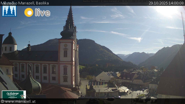Městečko Mariazell - Basilika - 29.10.2025 v 14:00 Městečko Mariazell - Basilika - 29.10.2025 v 14:00
