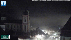 Městečko Mariazell - Basilika - 31.10.2025 v 05:30 Městečko Mariazell - Basilika - 31.10.2025 v 05:30
