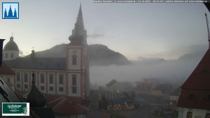 Městečko Mariazell - Basilika - 31.10.2025 v 06:45 Městečko Mariazell - Basilika - 31.10.2025 v 06:45