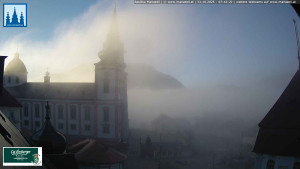 Městečko Mariazell - Basilika - 31.10.2025 v 07:45 Městečko Mariazell - Basilika - 31.10.2025 v 07:45