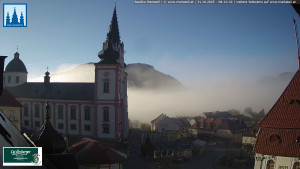 Městečko Mariazell - Basilika - 31.10.2025 v 08:15 Městečko Mariazell - Basilika - 31.10.2025 v 08:15