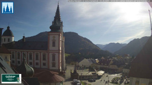 Městečko Mariazell - Basilika - 31.10.2025 v 13:45 Městečko Mariazell - Basilika - 31.10.2025 v 13:45