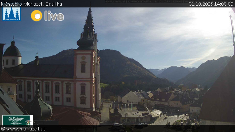 Městečko Mariazell - Basilika - 31.10.2025 v 14:00 Městečko Mariazell - Basilika - 31.10.2025 v 14:00