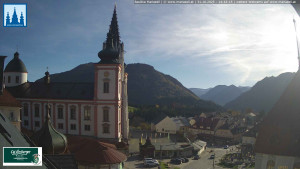 Městečko Mariazell - Basilika - 31.10.2025 v 14:45 Městečko Mariazell - Basilika - 31.10.2025 v 14:45