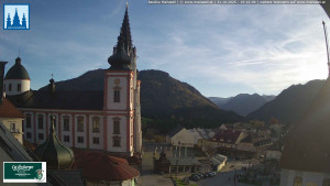 Městečko Mariazell - Basilika - 31.10.2025 v 15:45 Městečko Mariazell - Basilika - 31.10.2025 v 15:45