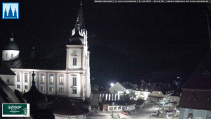 Městečko Mariazell - Basilika - 31.10.2025 v 19:45 Městečko Mariazell - Basilika - 31.10.2025 v 19:45