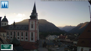 Městečko Mariazell - Basilika - 7.11.2025 v 07:30 Městečko Mariazell - Basilika - 7.11.2025 v 07:30