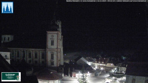 Městečko Mariazell - Basilika - 14.11.2025 v 05:45 Městečko Mariazell - Basilika - 14.11.2025 v 05:45