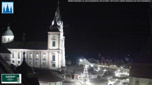 Městečko Mariazell - Basilika - 20.12.2025 v 05:15 Městečko Mariazell - Basilika - 20.12.2025 v 05:15
