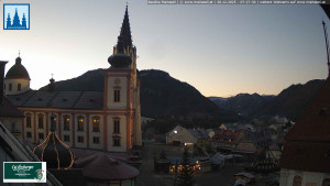 Městečko Mariazell - Basilika - 20.12.2025 v 07:30 Městečko Mariazell - Basilika - 20.12.2025 v 07:30
