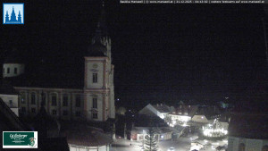 Městečko Mariazell - Basilika - 21.12.2025 v 04:45 Městečko Mariazell - Basilika - 21.12.2025 v 04:45
