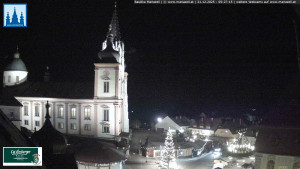 Městečko Mariazell - Basilika - 21.12.2025 v 05:30 Městečko Mariazell - Basilika - 21.12.2025 v 05:30