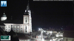 Městečko Mariazell - Basilika - 21.12.2025 v 06:00 Městečko Mariazell - Basilika - 21.12.2025 v 06:00