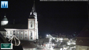 Městečko Mariazell - Basilika - 21.12.2025 v 06:30 Městečko Mariazell - Basilika - 21.12.2025 v 06:30