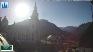Městečko Mariazell - Basilika - 21.12.2025 v 10:45 Městečko Mariazell - Basilika - 21.12.2025 v 10:45