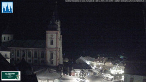 Městečko Mariazell - Basilika - 26.12.2025 v 03:45 Městečko Mariazell - Basilika - 26.12.2025 v 03:45