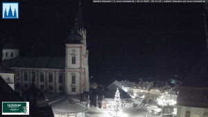 Městečko Mariazell - Basilika - 26.12.2025 v 05:15 Městečko Mariazell - Basilika - 26.12.2025 v 05:15