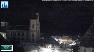 Městečko Mariazell - Basilika - 31.12.2025 v 00:15 Městečko Mariazell - Basilika - 31.12.2025 v 00:15