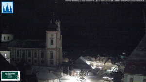 Městečko Mariazell - Basilika - 31.12.2025 v 01:15 Městečko Mariazell - Basilika - 31.12.2025 v 01:15