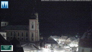 Městečko Mariazell - Basilika - 7.1.2026 v 01:00 Městečko Mariazell - Basilika - 7.1.2026 v 01:00