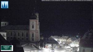Městečko Mariazell - Basilika - 7.1.2026 v 02:30 Městečko Mariazell - Basilika - 7.1.2026 v 02:30