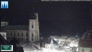 Městečko Mariazell - Basilika - 7.1.2026 v 06:00 Městečko Mariazell - Basilika - 7.1.2026 v 06:00