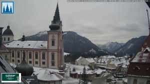 Městečko Mariazell - Basilika - 7.1.2026 v 09:45 Městečko Mariazell - Basilika - 7.1.2026 v 09:45