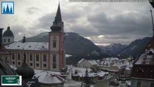 Městečko Mariazell - Basilika - 7.1.2026 v 12:30 Městečko Mariazell - Basilika - 7.1.2026 v 12:30