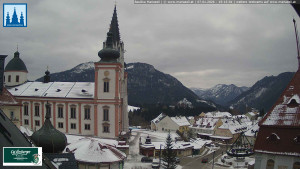Městečko Mariazell - Basilika - 7.1.2026 v 15:15 Městečko Mariazell - Basilika - 7.1.2026 v 15:15