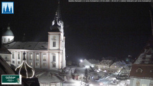 Městečko Mariazell - Basilika - 7.1.2026 v 19:15 Městečko Mariazell - Basilika - 7.1.2026 v 19:15