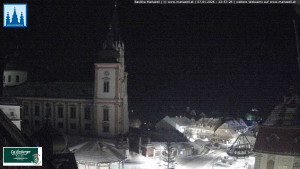 Městečko Mariazell - Basilika - 7.1.2026 v 23:00 Městečko Mariazell - Basilika - 7.1.2026 v 23:00