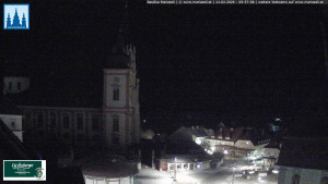 Městečko Mariazell - Basilika - 11.2.2026 v 06:00 Městečko Mariazell - Basilika - 11.2.2026 v 06:00