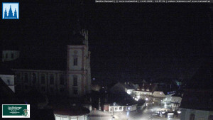 Městečko Mariazell - Basilika - 11.2.2026 v 23:00 Městečko Mariazell - Basilika - 11.2.2026 v 23:00