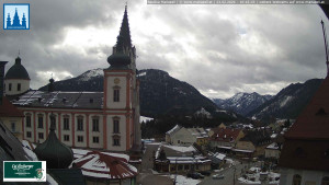 Městečko Mariazell - Basilika - 23.2.2026 v 10:45 Městečko Mariazell - Basilika - 23.2.2026 v 10:45
